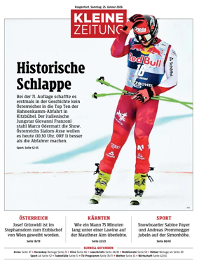 Cover of Kleine Zeitung Kaernten