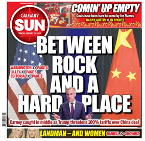 Cover of Calgary Sun