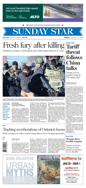 Cover of Toronto Star