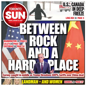 Cover of Toronto Sun