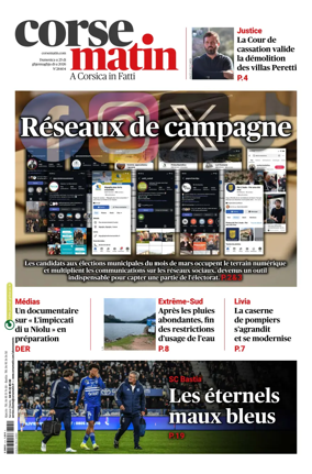 Cover of Corse Matin