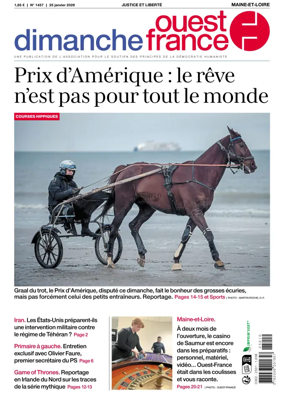 Cover of Dimanche Ouest France (Maine-et-Loire)