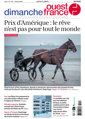 Cover of Dimanche Ouest France (Mayenne)