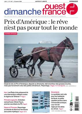 Cover of Dimanche Ouest France (Normandie)