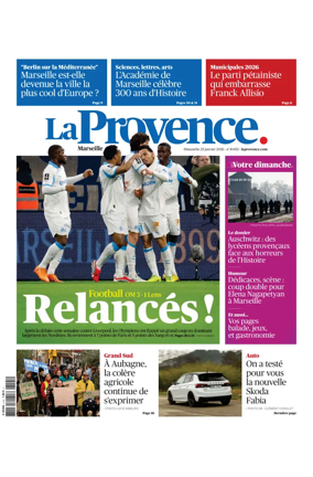 Cover of La Provence Marseille
