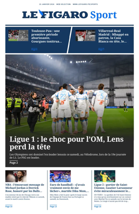 Cover of Le Figaro Sport