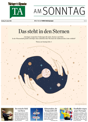 Cover of Thuringer Allgemeine (Nordhausen)