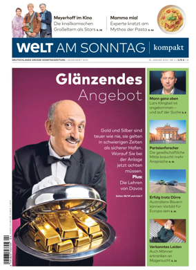 Cover of Welt am Sonntag - kompakt