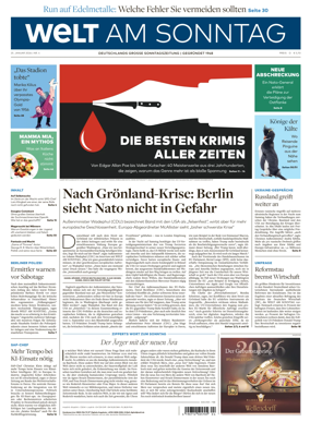 Cover of Welt am Sonntag