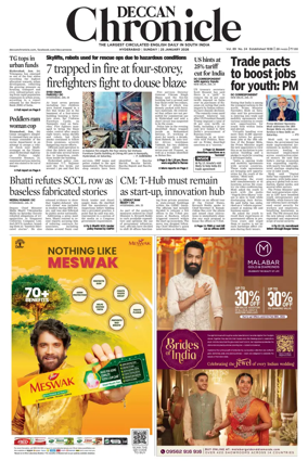 Cover of Deccan Chronicle