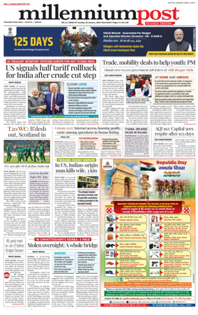 Cover of Millennium Post