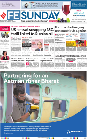 Cover of The Financial Express