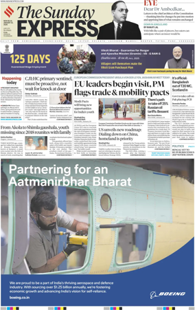 Cover of The Indian Express