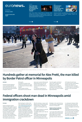 Cover of EuroNews (English Edition)