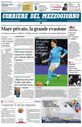 Cover of Corriere del Mezzogiorno (Campania)