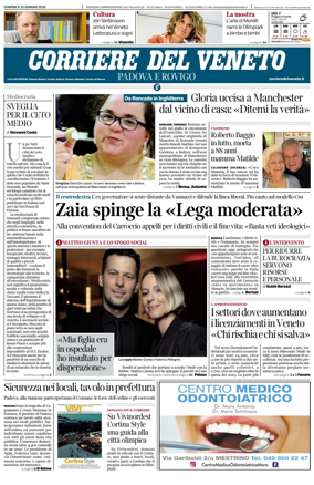 Cover of Corriere del Veneto (Padova e Rovigo)