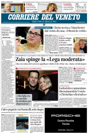 Cover of Corriere del Veneto (Treviso e Belluno)