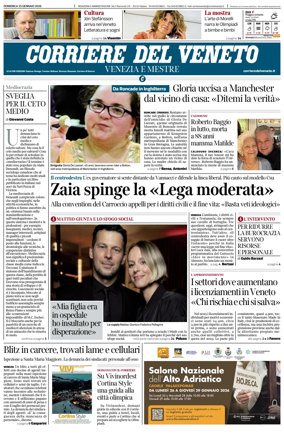 Cover of Corriere del Veneto (Venezia e Mestre)