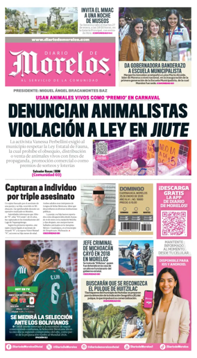 Cover of Diario de Morelos