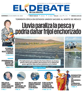 Cover of El Debate de Los Mochis