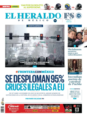 Cover of El Heraldo de Mexico