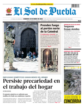 Cover of El Sol de Puebla
