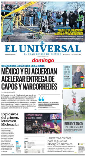 Cover of El Universal
