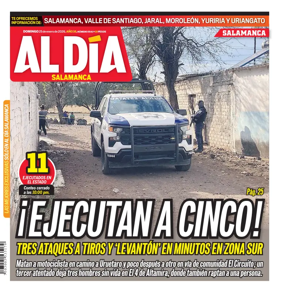 Cover of Periodico Al Dia (Salamanca)