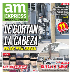 Cover of Periodico AM Express (Guanajuato)
