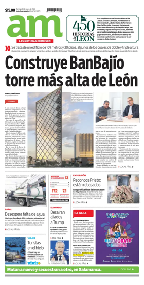 Cover of Periodico AM (Leon)