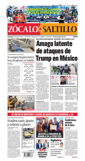 Cover of Zocalo Saltillo