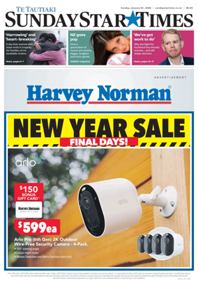 Cover of Sunday Star-Times