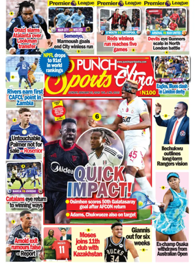 Cover of Punch Sports Extra