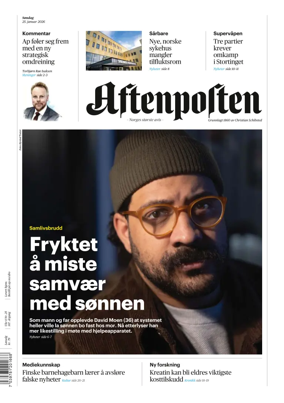 Cover of Aftenposten