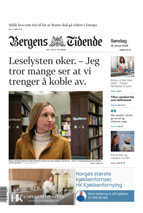 Cover of Bergens Tidende