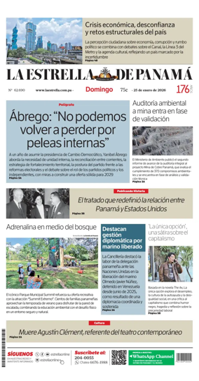 Cover of La Estrella de Panama