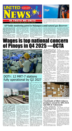 Cover of United News - English Edition