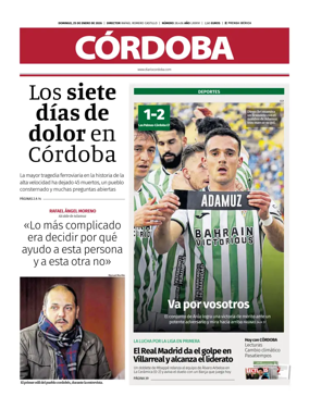 Cover of Diario Cordoba