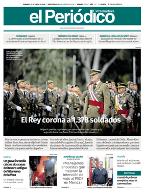 Cover of El Periodico Extremadura