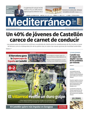 Cover of El Periodico Mediterraneo