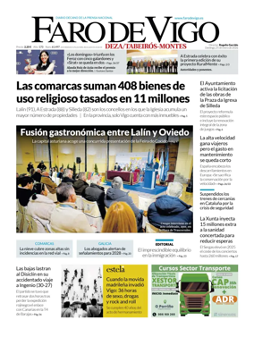 Cover of Faro de Vigo (Deza/Tabeiros-Montes)