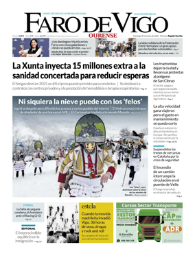 Cover of Faro de Vigo (Ourense)