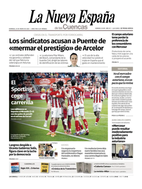 Cover of La Nueva Espana (Cuencas)