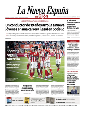 Cover of La Nueva Espana (Gijon)
