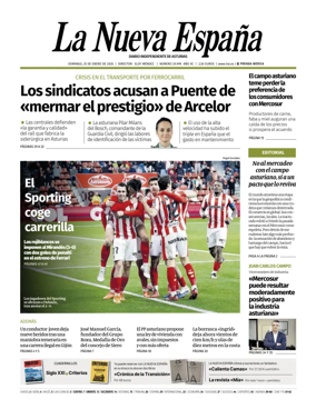 Cover of La Nueva Espana (Oriente)
