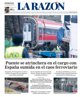 Cover of La Razon (Andalucia)