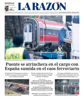 Cover of La Razon (Levante)