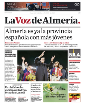 Cover of La Voz de Almeria