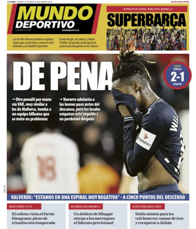 Cover of Mundo Deportivo (Bizkaia-Araba)