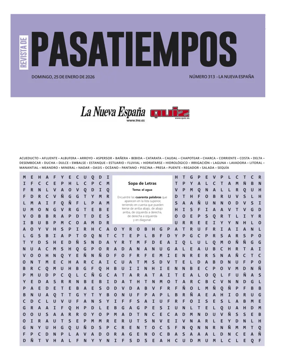 Cover of Pasatiempos | La Nueva Espana